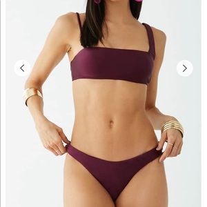 Asymmetrical High Leg Bikini